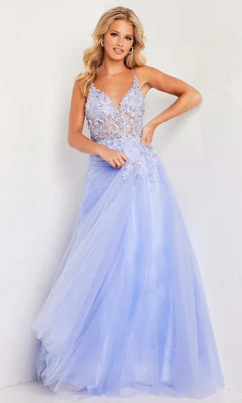 Dive Into Trendy Styles JVN by Jovani JVN37457 Casual Weekend Relaxed Style