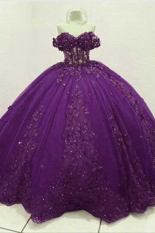 Flash Sales Ball Gown Sweetheart Quinceanera Prom Dresses Sweet 15 Party Y4308 Modern Glamour