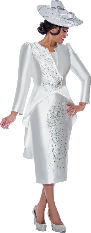 Inspired By You, Designed For You Divine Apparel G10212W Plus Size Tea Length Long Sleeve Formal Dress Buy More, Save More