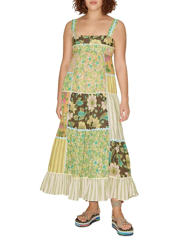 Huge Markdowns Winnie Womens Tiered Long Maxi Dress Elegant Ensemble