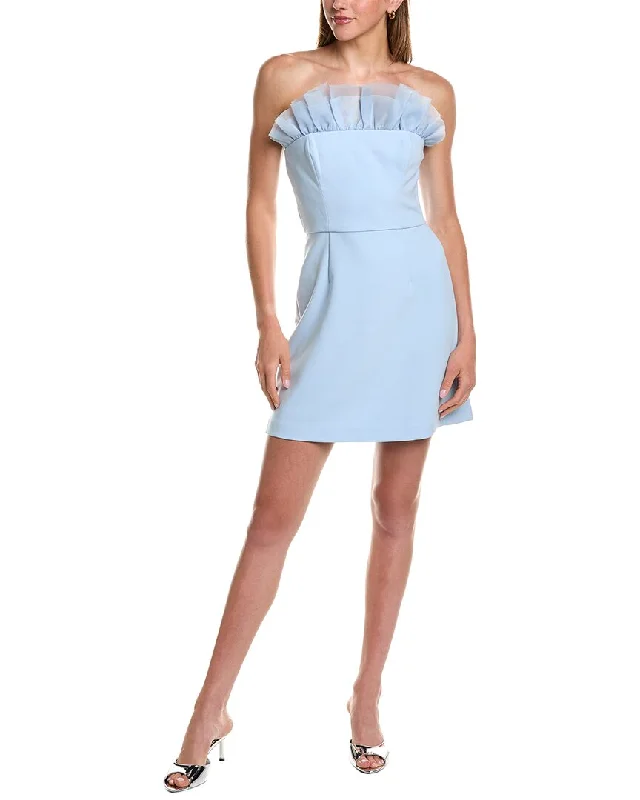 The Good Stuff French Connection Whisper Organza Strapless Mini Dress