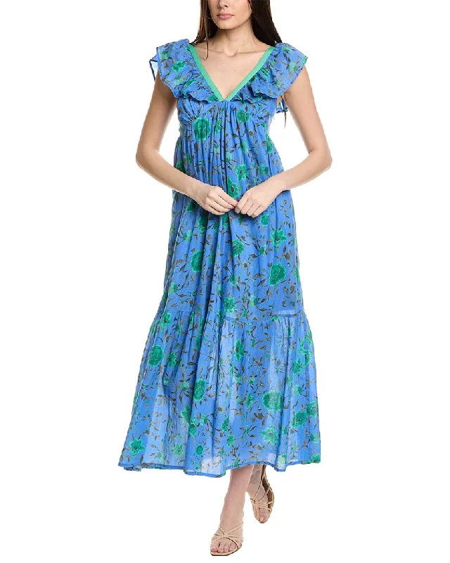 Hurry Before It'S Gone Ro's Garden Jasmin Maxi Dress Dreamy Draping