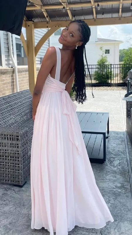 Latest Trends Modest A-line Backless Prom Dress,Senior Prom Gown  Y7328 Nordic Minimalist Home Look