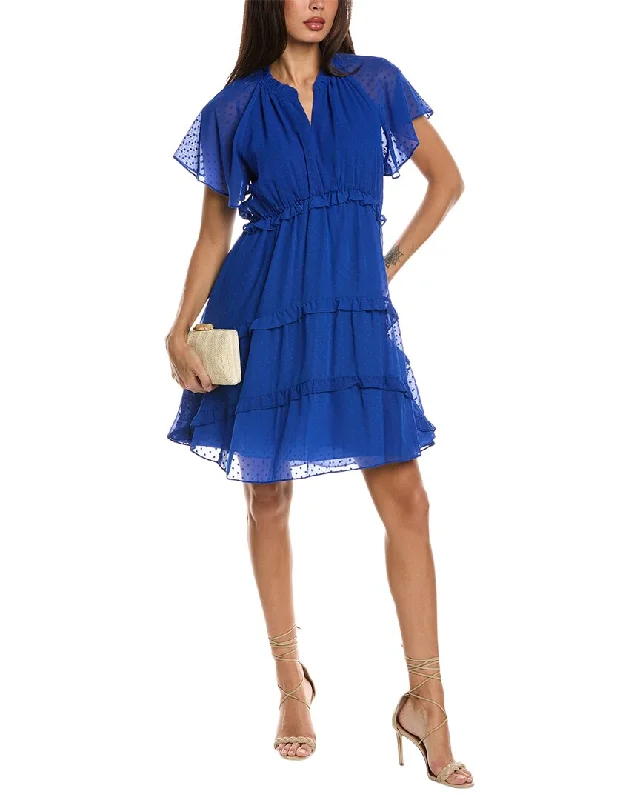 Trend Alert Nanette Nanette Lepore Clipped Dot Mini Dress