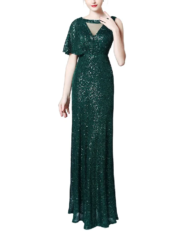 Crazy Price Slashing KALINNU Maxi Dress Casual Elegance