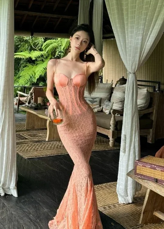Exclusive Deals Online Sexy Lace Mermaid Prom Dress Long Evening Gown Y7693 Bold Silhouette