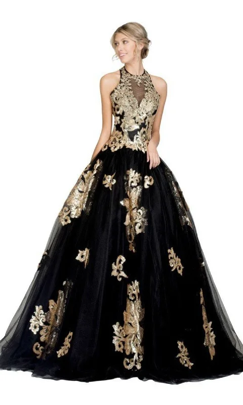 Black/Gold