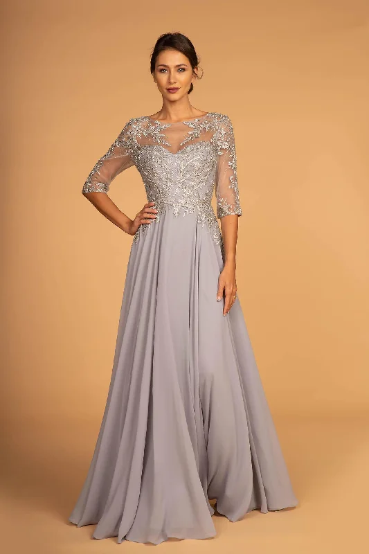 Chic Style, Always In Vogue Plus Size Mother of the Bride Chiffon Long Dress Mid - Season Sale