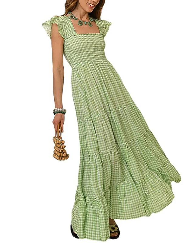 Casual Chic Adele Berto Maxi Dress Vibrant Prints