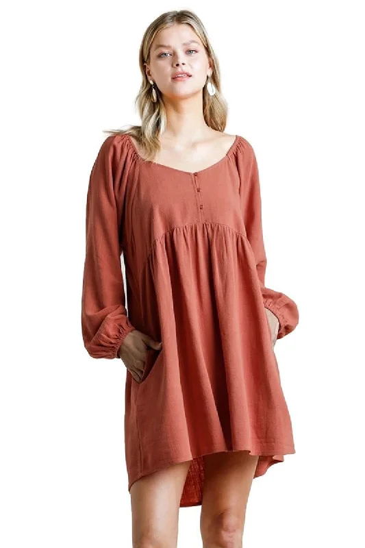 The Sale You'Ve Been Waiting For Sweetheart Babydoll Dress, Sunset