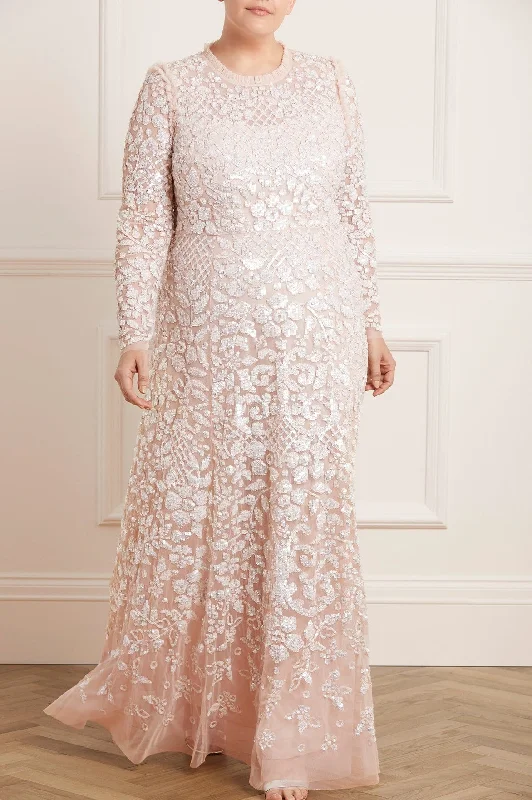 Limited Edition Aurelia Long Sleeve Gown Dreamy Draping