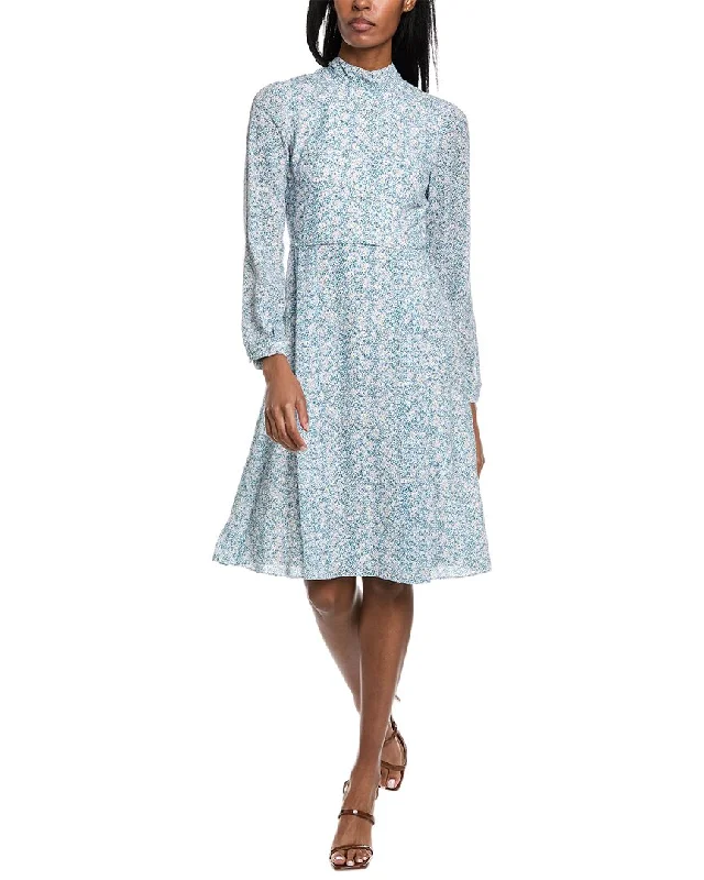 Save Big Mikael Aghal Pleated Midi Dress Early Access To Art Deco Styles Sale