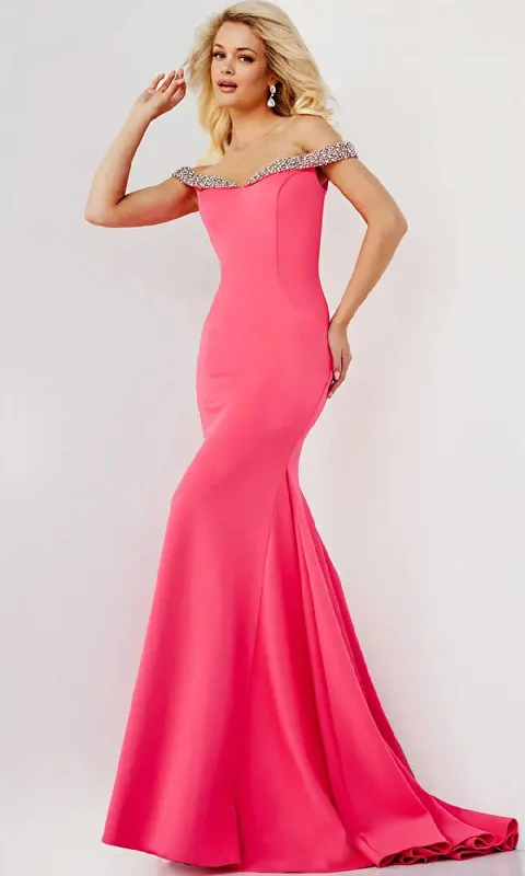 Flirty Fashion Discounts JVN By Jovani JVN08436 Classic Charm