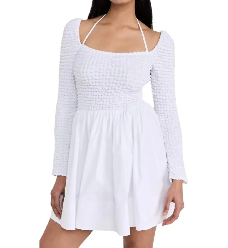 Fashionista Favorites Cassidy Mini Dress In White