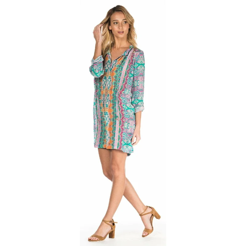 Seize Bargains Silk Whitney Orchid Dress