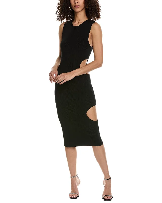Polished Style Deals Et Ochs Ellie Midi Dress Disco - Inspired Retro Dance Look