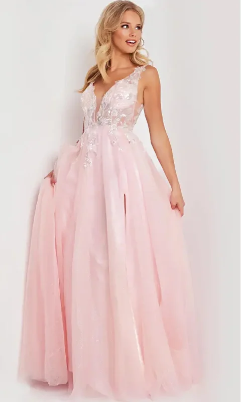 Hot Styles JVN by Jovani JVN21104 Romantic Detailing