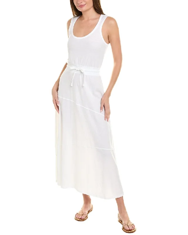 Top Brand Discounts ATM Anthony Thomas Melillo High Torsion Tank Maxi Dress Classic Timeless Elegant Style