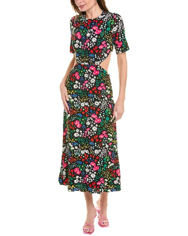 Modish Fashion Discounts The Kooples Joyful Flower Maxi Dress Discounts On Casual Weekend Styles