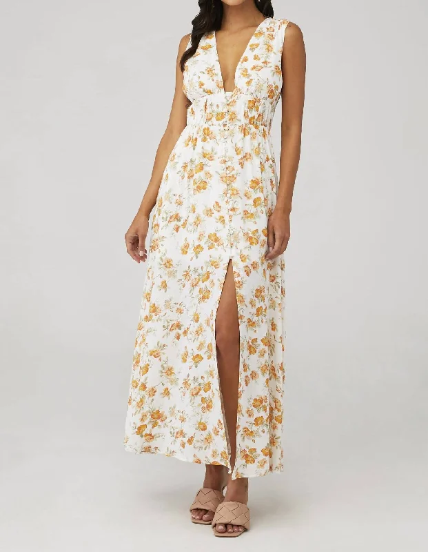 Contemporary Fashion Sale Emelie Maxi Dress In Multi Holiday Sale