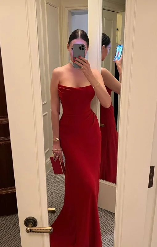 Urban Style Promotions Charming Strapless Mermaid Long Evening Dress,Formal Gown Y2148 Elevated Style
