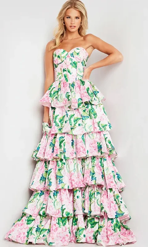 Evening Elegance JVN by Jovani JVN37058 Subtle Sophistication
