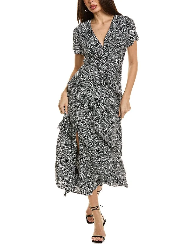 Exclusive Designer Style Deals Elie Tahari The Alisa Silk Maxi Dress Artful Design