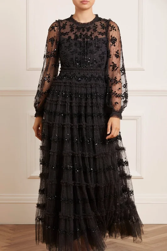 Street Chic Discounts Eve Sequin Gown Flash Sale