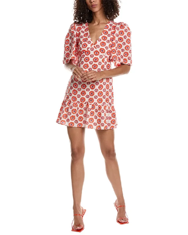 Seasonal Sale RHODE Mariana Linen Mini Dress