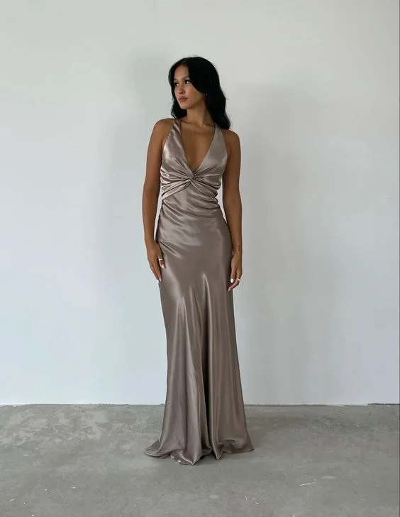 Get The Latest Trends Charming V Neck Long Prom Dress,Chic Prom Gown Y7438 Artful Design