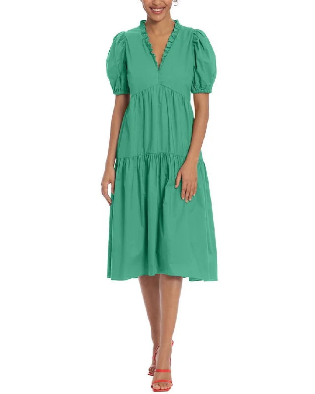 Everyday Elegance Sale Donna Morgan Midi Dress Flowy Fabric