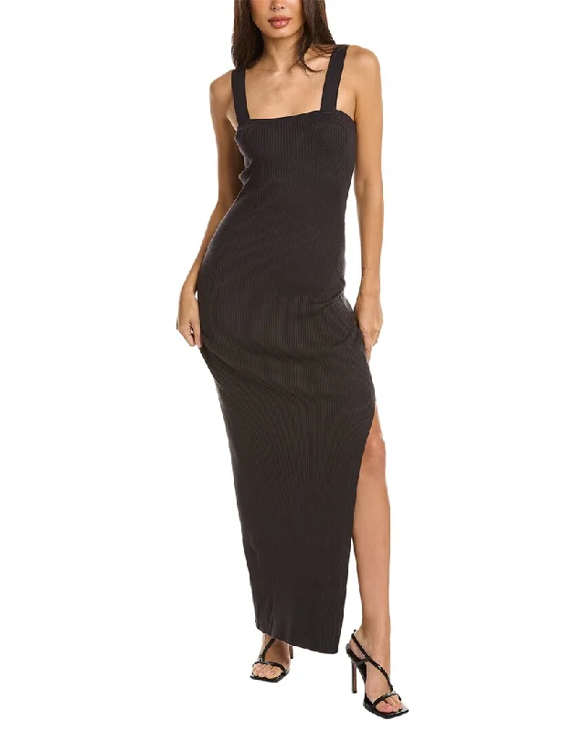 Summer Fashion Splendid x Rachelove Rib Tank Maxi Dress Soft Textures