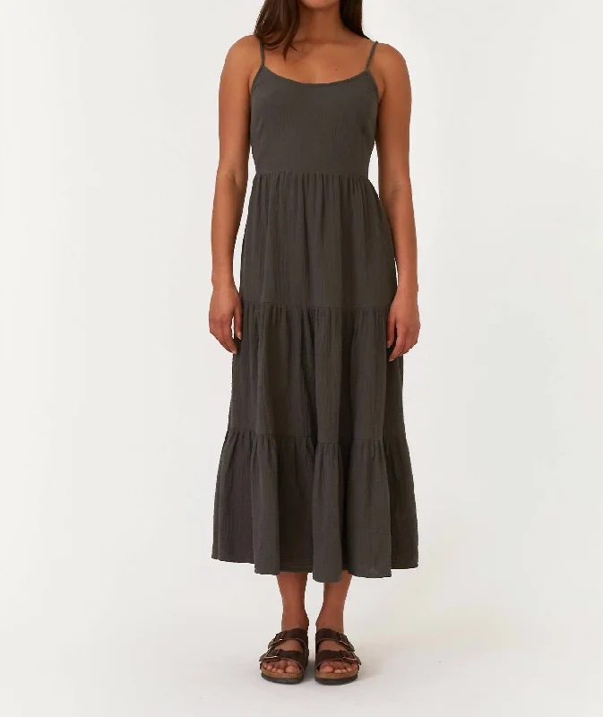 Timeless Elegance Sale Coronado Midi Dress In Lagoon Dreamy Draping