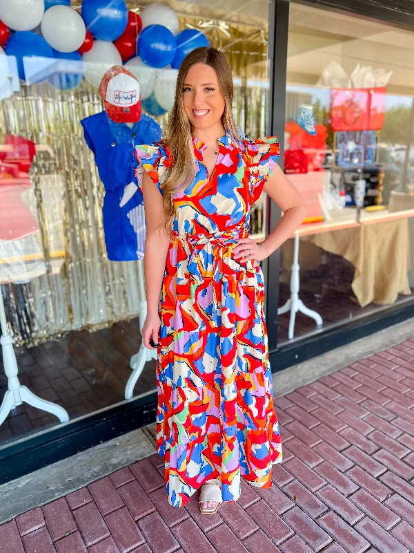 Laid-Back Fashion Offers Mariana Maxi Dress Playful Elegance