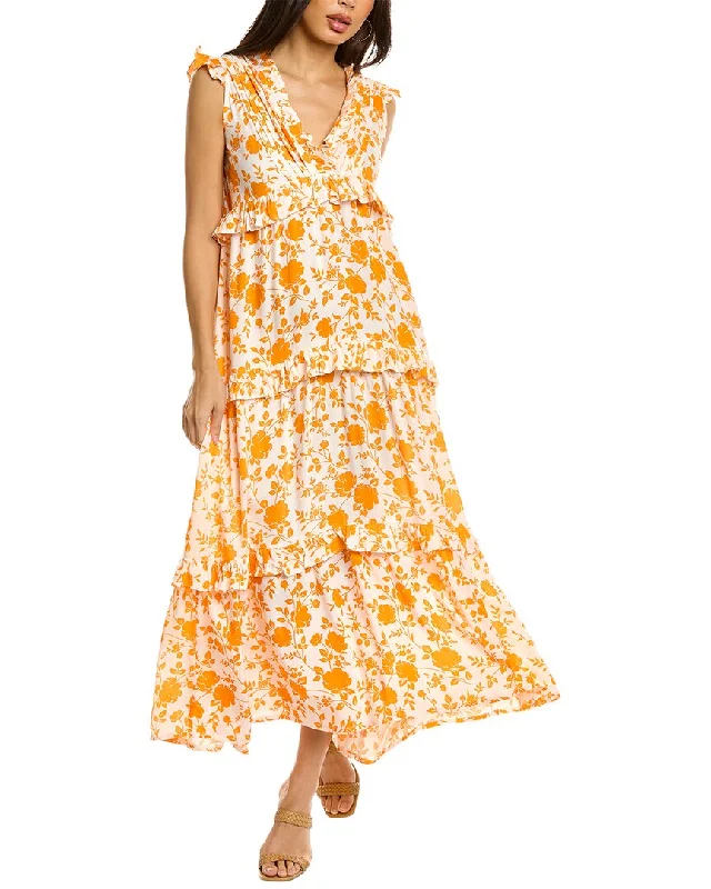 Exclusive Fashion Deals BINDU Kassandra Maxi Dress Hollywood Glam Award - Show Style