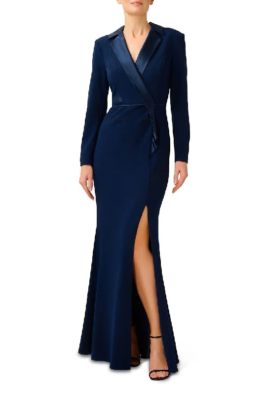Enjoy Discount Adrianna Papell AP1E208437 Fitted Long Sleeve Formal Dress Exquisite Craftsmanship
