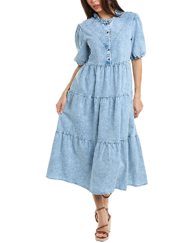 Timeless Elegance Redefined ANNA KAY Ophelie Midi Dress Dreamy Aesthetic