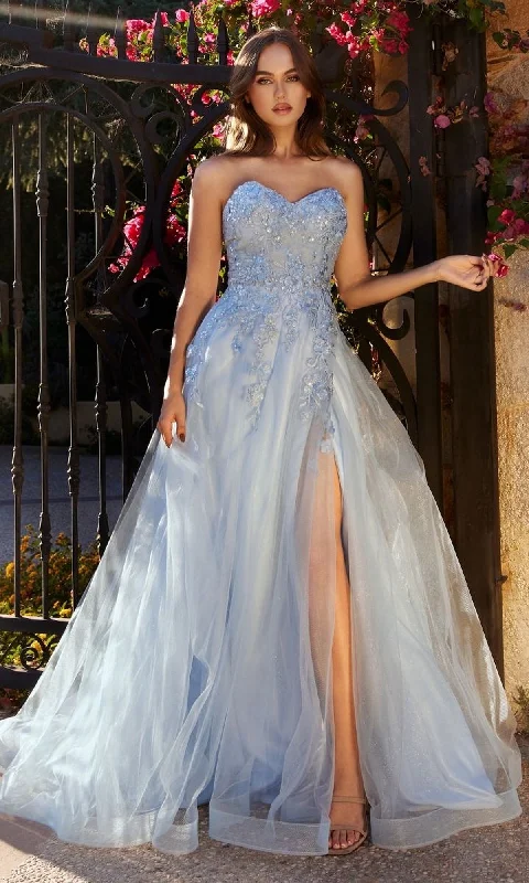 Luxury Fashion Discounts Pastel Blue Ball Gown A1339 by Andrea and Leo Big Savings On Rustic Countryside Styles
