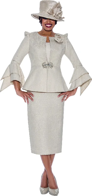 New Season Fashion Preview Sale Divine Apparel G10163 Tea Length Mother of the Bride Long Sleeve Dress Limited - Time Bundle