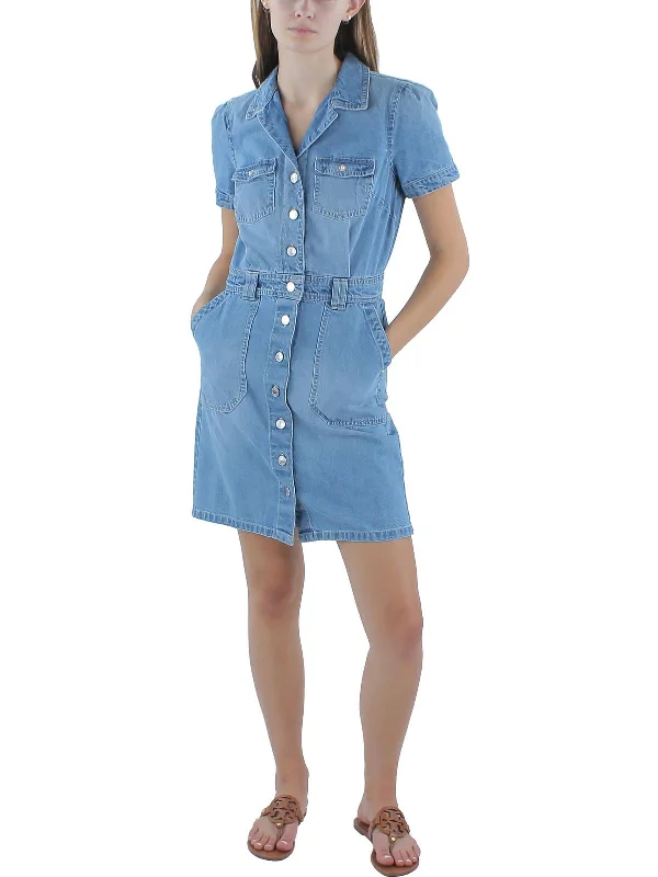 Huge Markdowns Womens Denim Mini Dress