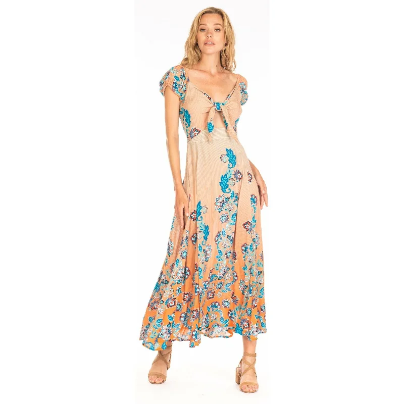 Trendy New Clothes Remy Tangerine Dress