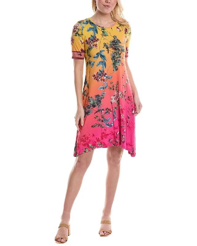 Luxury Casual Deals Johnny Was Emboy Swing Midi Dress Classic Appeal