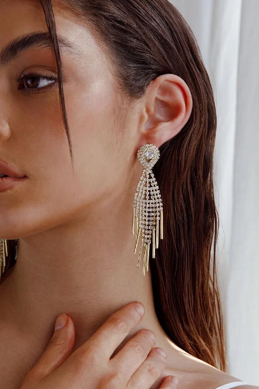 Women's Chic Outerwear Garments Crazy Discounts, Hurry Up Ambrosia Tassel Earrings Gold Women's Chic Outerwear Garments Crazy Discounts, Hurry Up Ambrosia Tassel Earrings Gold