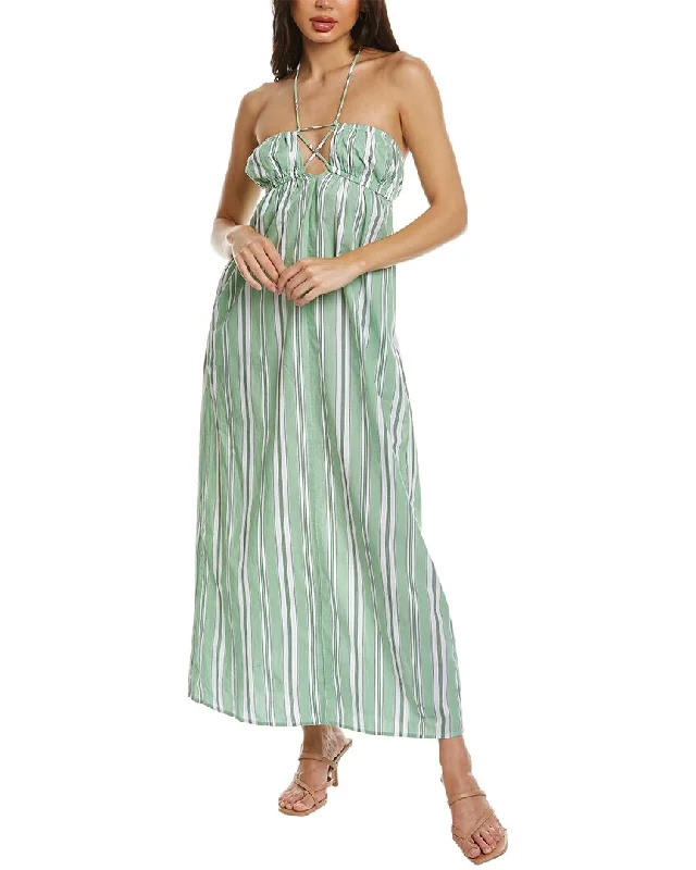 Chic Trend Collection SUBOO Tali Maxi Dress Elegant Details