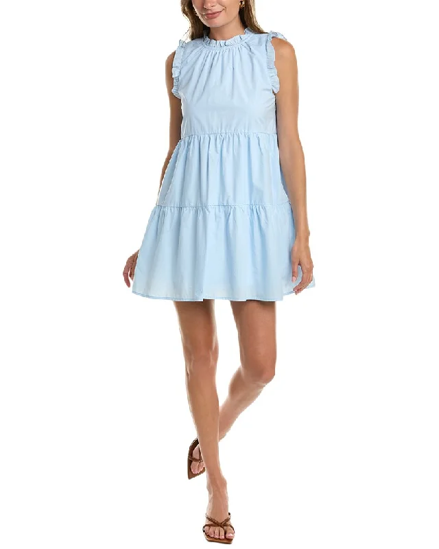 Versatile Women's Fashion Socialite Tiered Baby Doll Dress