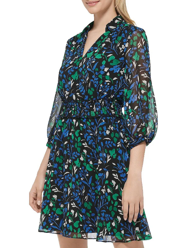 Exclusive Online Sale Womens Printed Mini Fit & Flare Dress