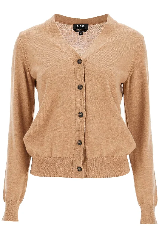 Vintage-Inspired Garments Spring Wardrobe A.P.C. Women's Salome Wool Cardigan For