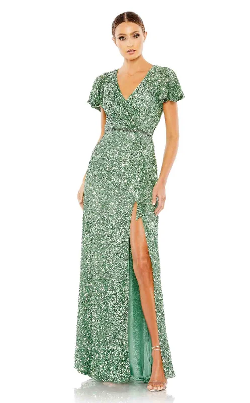 Laid-Back Fashion Offers Mac Duggal A5540 Dress Minimalist Chic
