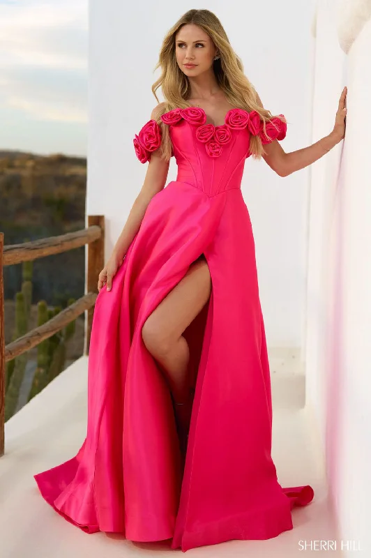 Bid Farewell To The Old Season Sherri Hill 56814 Dresses Limited - Stock