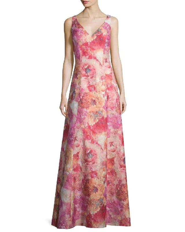 Affordable Women's Outfit Gift Ideas Aidan Mattox - Sleeveless Floral Jacquard Dress MD1E200058SC Affordable Women's Outfit Gift Ideas Aidan Mattox - Sleeveless Floral Jacquard Dress MD1E200058SC